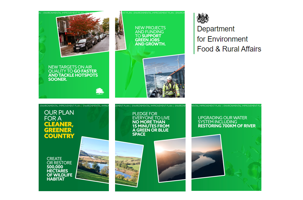 Mims Davies MP new Environmental Improvement Plan published today