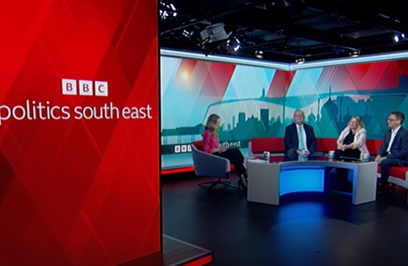 Mims Davies on BBC Politics South East