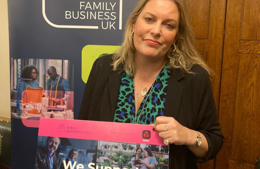 Mims Davies MP supports Family Business Week