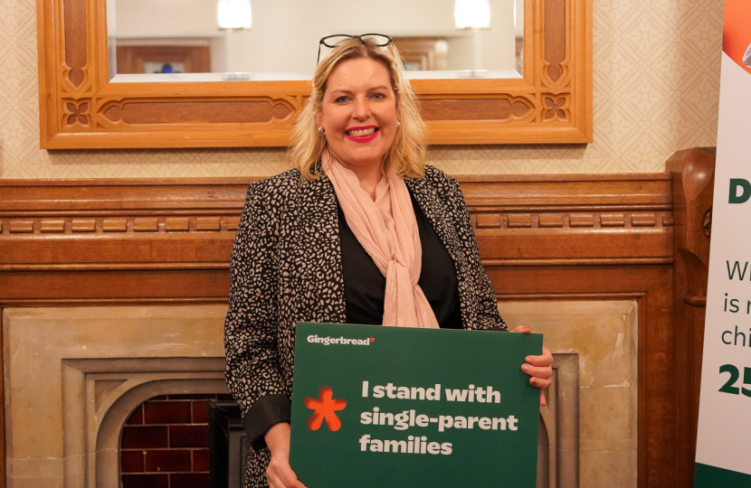 Mims Davies MP shows support for Reform of Child Maintenance Service