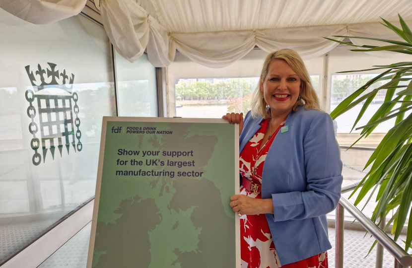 Mims Davies MP joins the Food and Drink Federation’s Parliamentary Reception