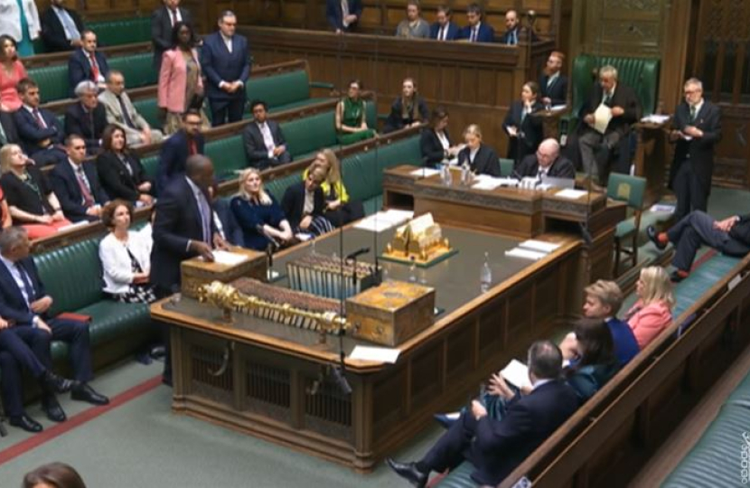 Mims Davies MP joins statement in House of Commons on Israel-Gaza