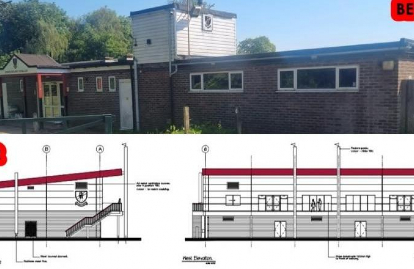 Mims Davies MP is thrilled the Haywards Heath Rugby Football Club is breaking ground on fundraising for their clubhouse.