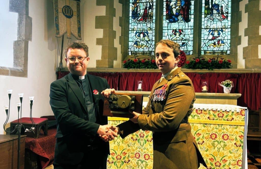 Mims Davies MP joins Uckfield and Maresfield in Remembrance Sunday Services