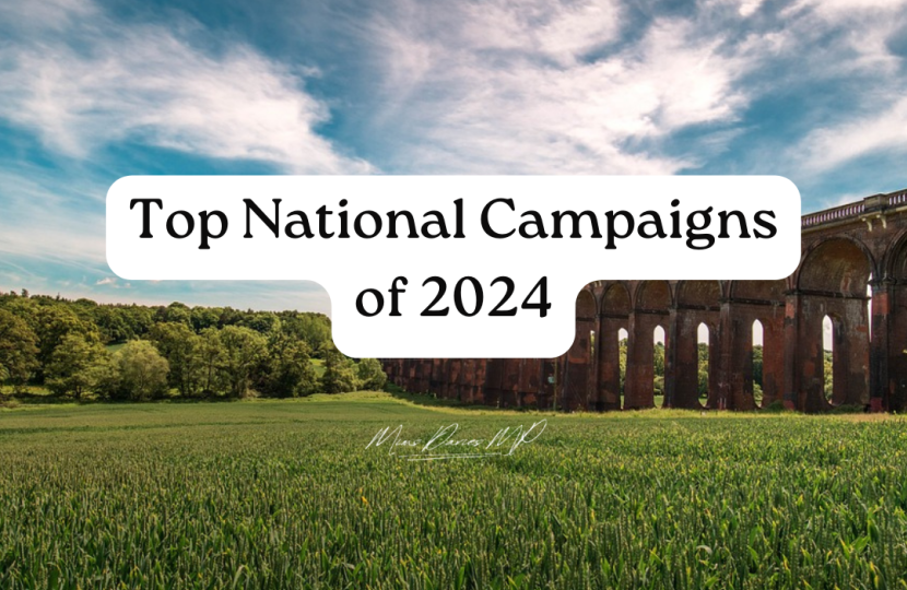 On the 3rd Day of Christmas Mims Davies MP reflects on top national campaigns of 2024