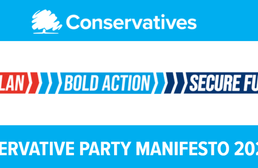 Mims Davies shares the Launch of Conservative Manifesto 2024