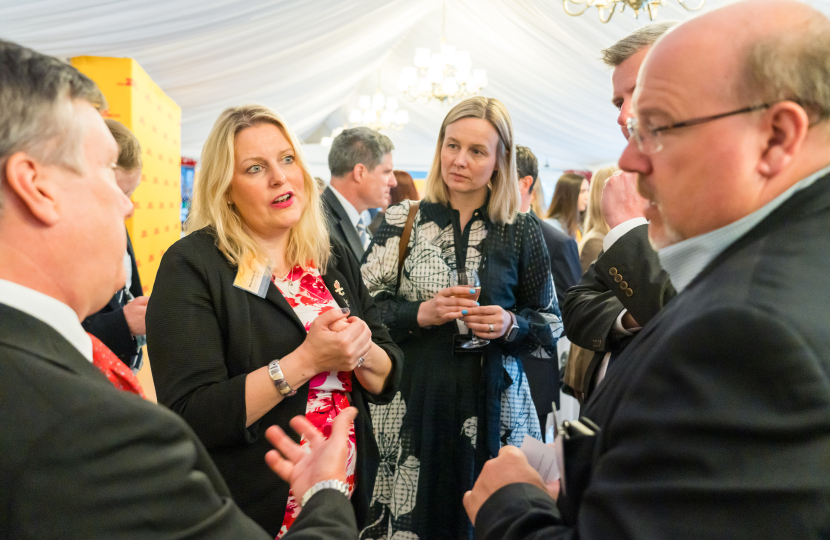 Mims Davies MP joins the DHL Delivering Economic Growth for the UK Parliamentary Reception