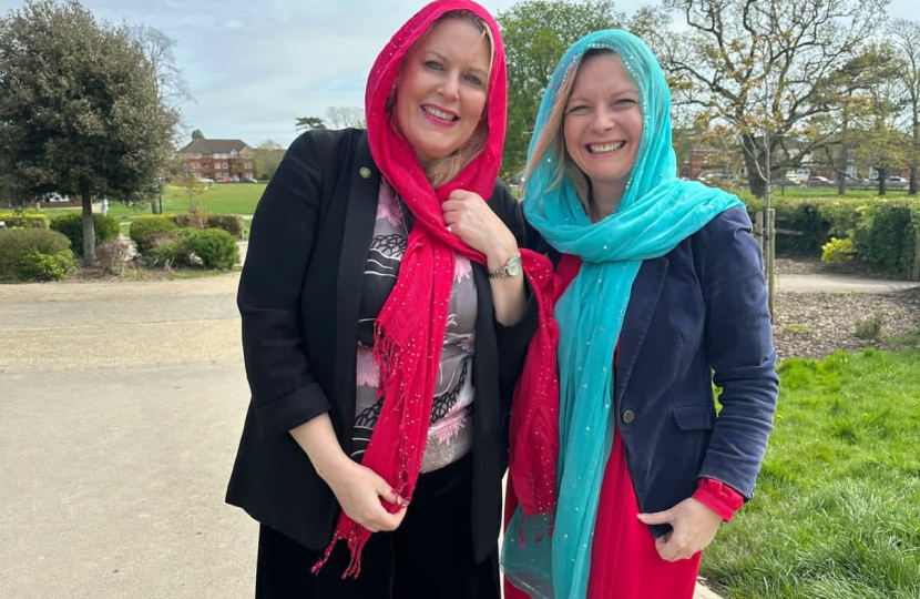 Mims Davies MP joins Burgess Hill Mosque