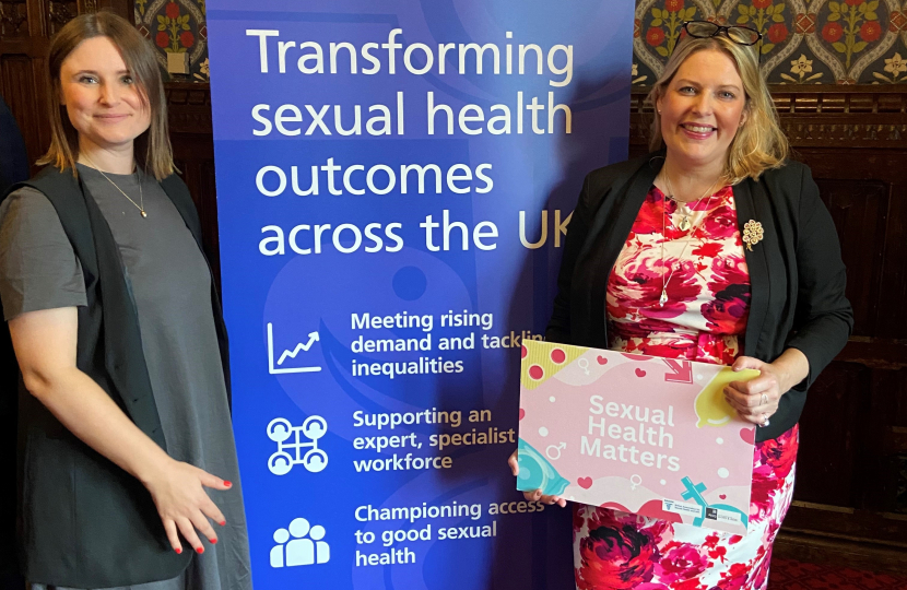 Mims Davies MP champions sexual health as we welcome Sexual Health Week 2024 