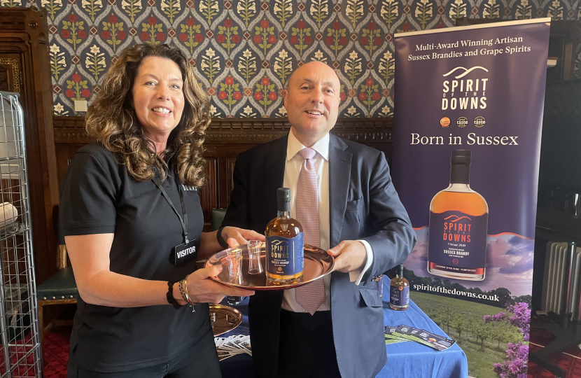 Mims Davies MP Hosts 'A Taste From Across Mid Sussex' in Parliament