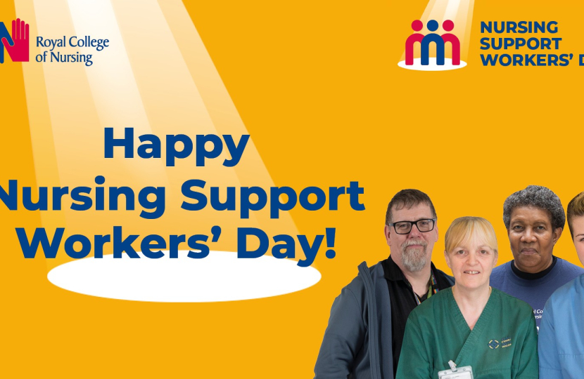 Mims Davies MP celebrates Nursing Support Workers’ Day 2024