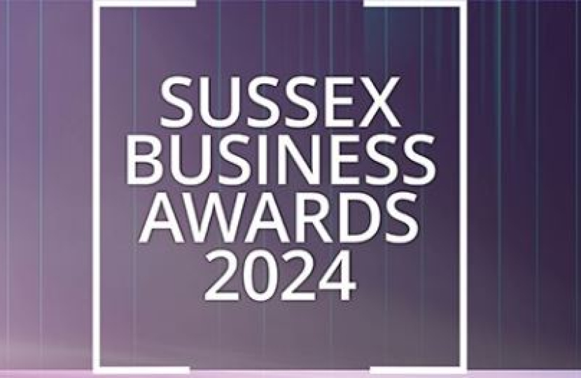 Mims Davies MP announces Sussex Business Awards officially Open for Entries