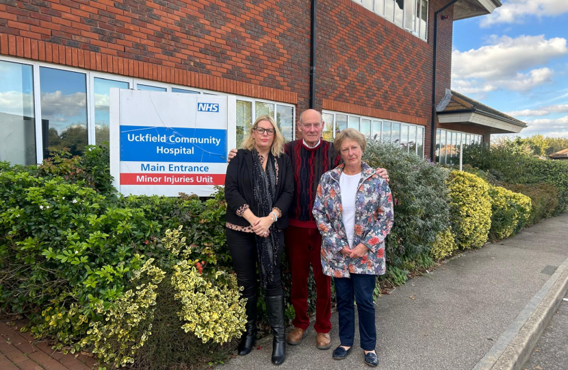 Mims Davies MP launches survey for Uckfield Community Hospital