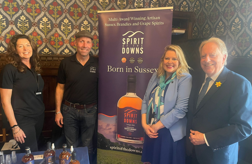 Mims Davies MP Hosts 'A Taste From Across Mid Sussex' in Parliament