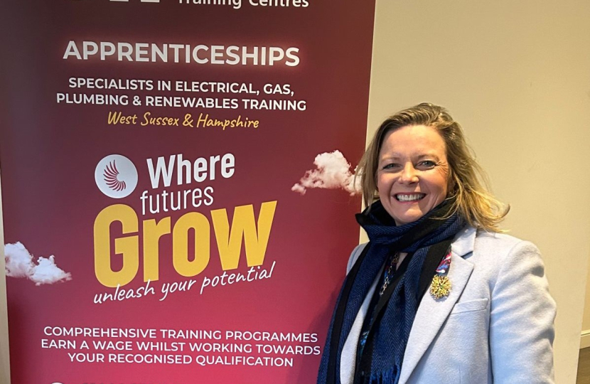 Mims Davies MP Joins Steve Willis Apprentice Graduation 2024