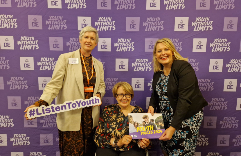 Mims Davies MP speaks at The Duke of Edinburgh Awards Youth Voices 2024 Report Launch in Parliament