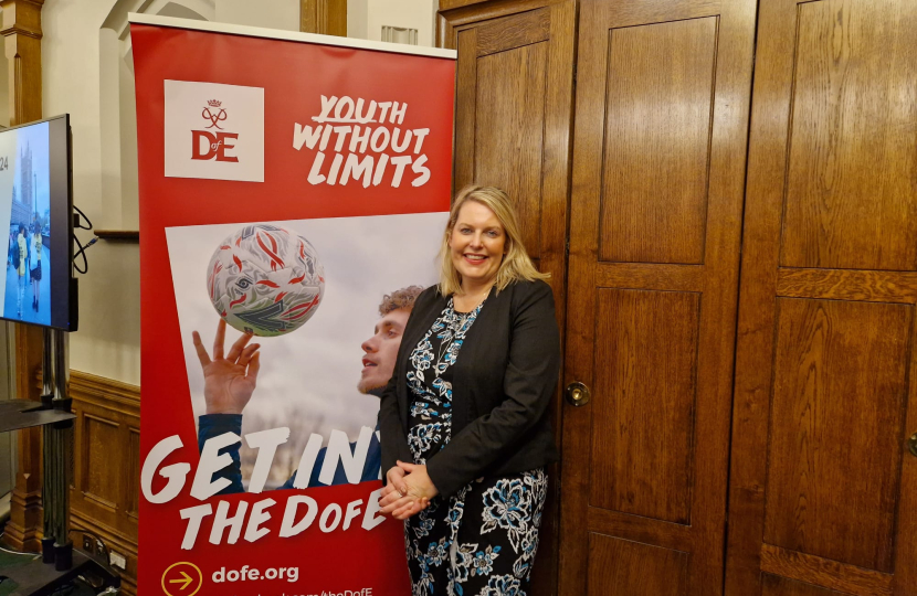 Mims Davies MP speaks at The Duke of Edinburgh Awards Youth Voices 2024 Report Launch in Parliament