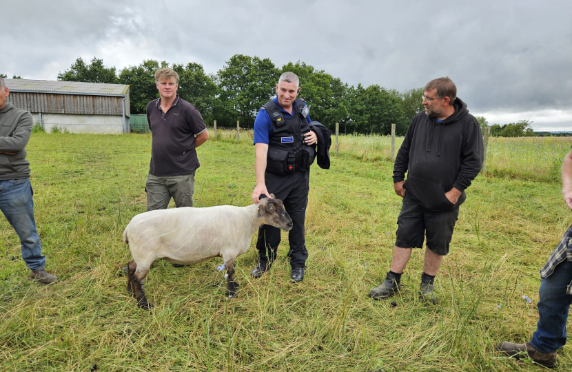 Mims Davies MP celebrates Farm24