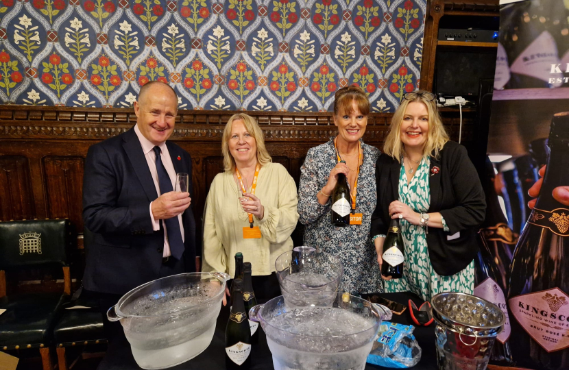 Mims Davies MP hosts Taste of EGU Parliamentary Reception with local businesses