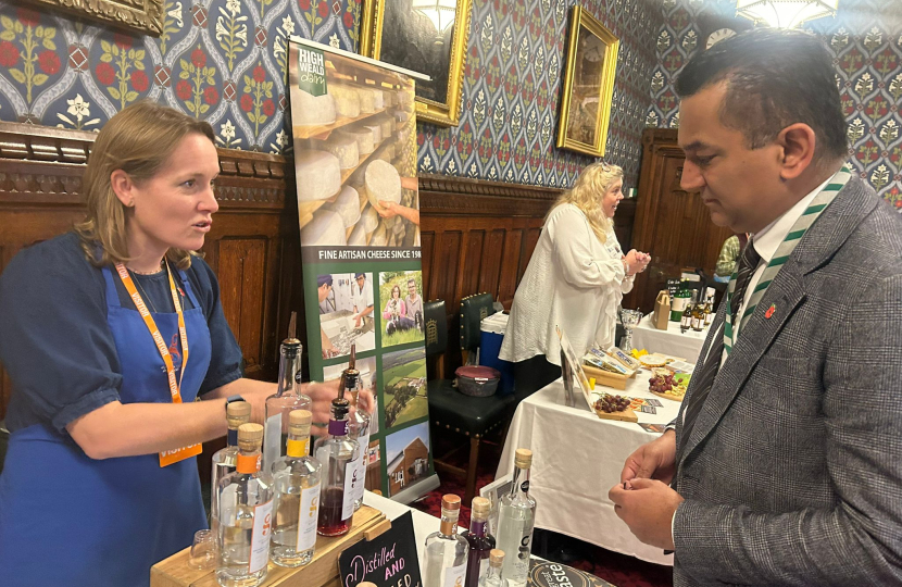 Mims Davies MP hosts Taste of EGU Parliamentary Reception with local businesses