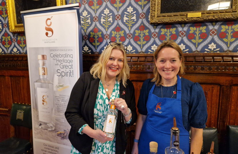 Mims Davies MP hosts Taste of EGU Parliamentary Reception with local businesses