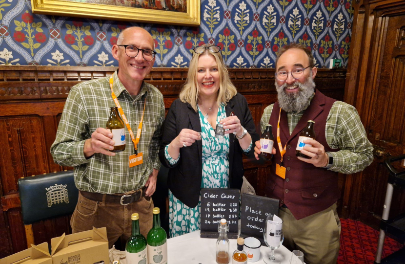 Mims Davies MP hosts Taste of EGU Parliamentary Reception with local businesses