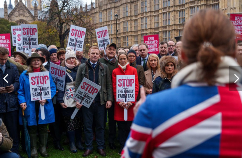 Mims Davies MP and colleagues to force a vote on Labour’s cruel Family Farm Tax