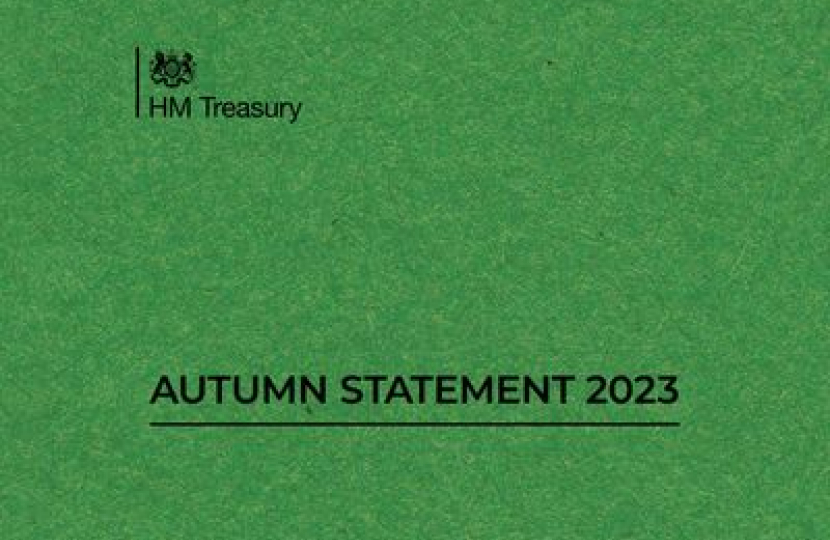 Mims Davies MP Supports Autumn Statement