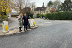 On the 11th Day of Christmas Mims Davies MP and Cllr Roy Galley celebrate fixing worst road in UK