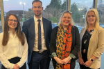 Mims Davies MP joins Barclays East Grinstead team