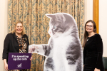 Mims Davies MP joins Cats Protection discussing animal welfare issues