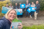 Mims Davies speaking to residents in East Grinstead, Uckfield and the villages