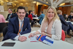 Mims Davies MP joins Nick from Postcode Lottery in Parliament discussing local charity funding in East Grinstead, Uckfield and the villages