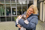 Mims Davies MP meets with Battersea Dogs