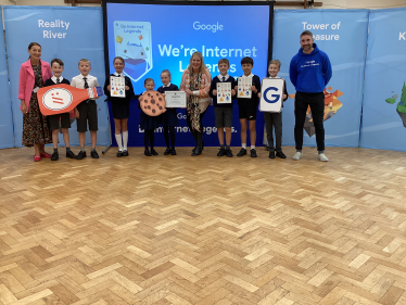 Mims Davies MP joins Bonners CE Primary School for Be Internet Legends Assembly