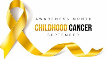 Mims Davies MP brings awareness to Childhood Cancer Awareness Month