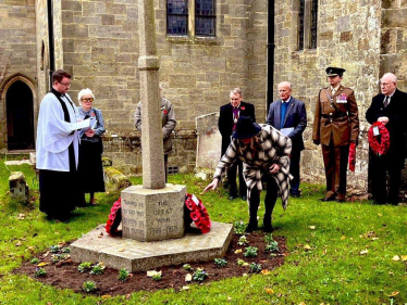 Mims Davies MP joins Uckfield and Maresfield in Remembrance Sunday Services