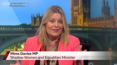 Mims Davies MP on BBC Politics Live