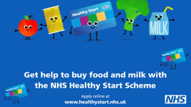 Mims Davies MP supports the Healthy Start programme