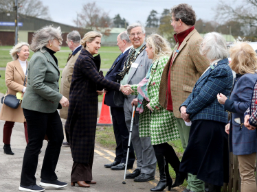 Mims Davies MP Joined by the Duchess of Edinburgh at Ardingly Showground for Jim Green Challenge