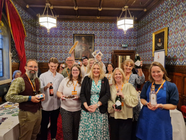 Mims Davies MP hosts Taste of EGU Parliamentary Reception with local businesses