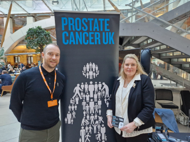 Mims Davies MP raises awareness of Prostate Cancer and symptoms