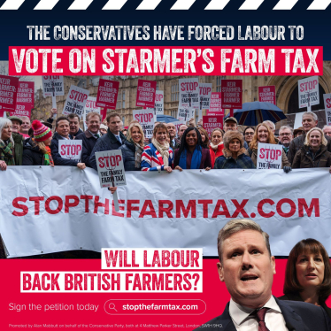 Mims Davies MP and colleagues to force a vote on Labour’s cruel Family Farm Tax