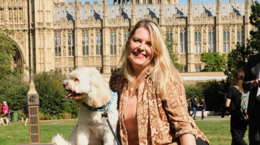 Mims Davies MP thrilled Conservative Animal Welfare Foundation's New Pet Abduction Law is Enforced