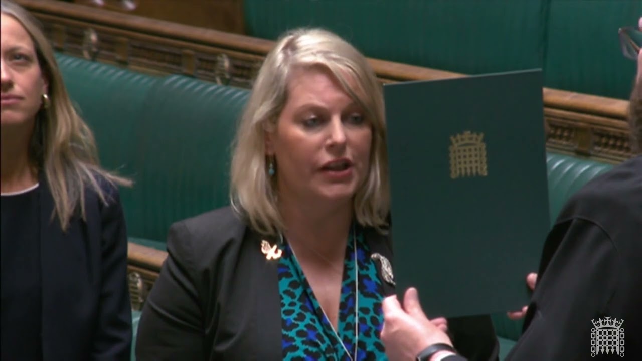 Mims Davies Mp Being Sworn Into Parliament Mims Davies 6482